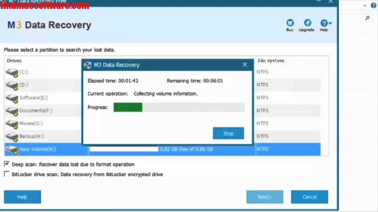 m3 data recovery free license key